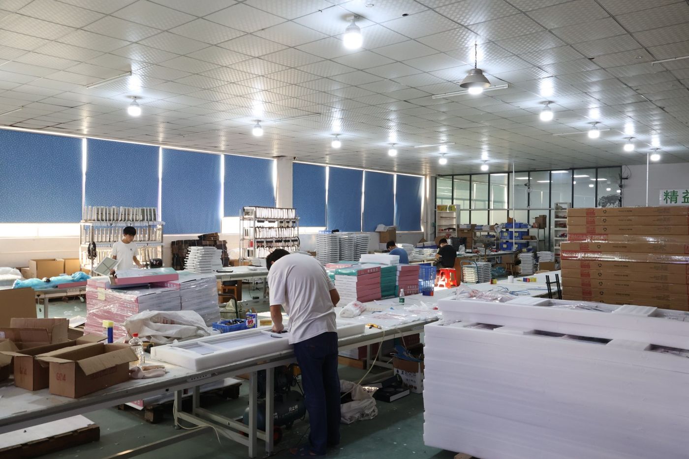 Tianci Hongye factory — Packing workshop overview